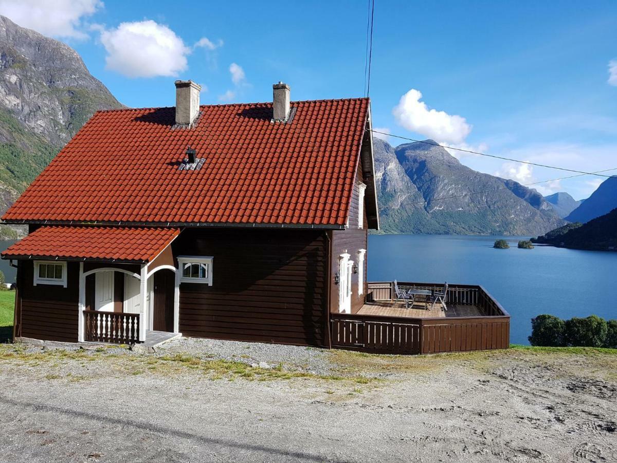 Charming Timber House In Stryn, Norway Villa Exterior foto